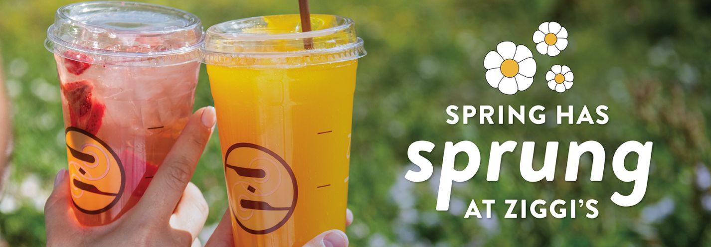 Sip Into Spring with Refreshing Drinks from Ziggi's Coffee blog image